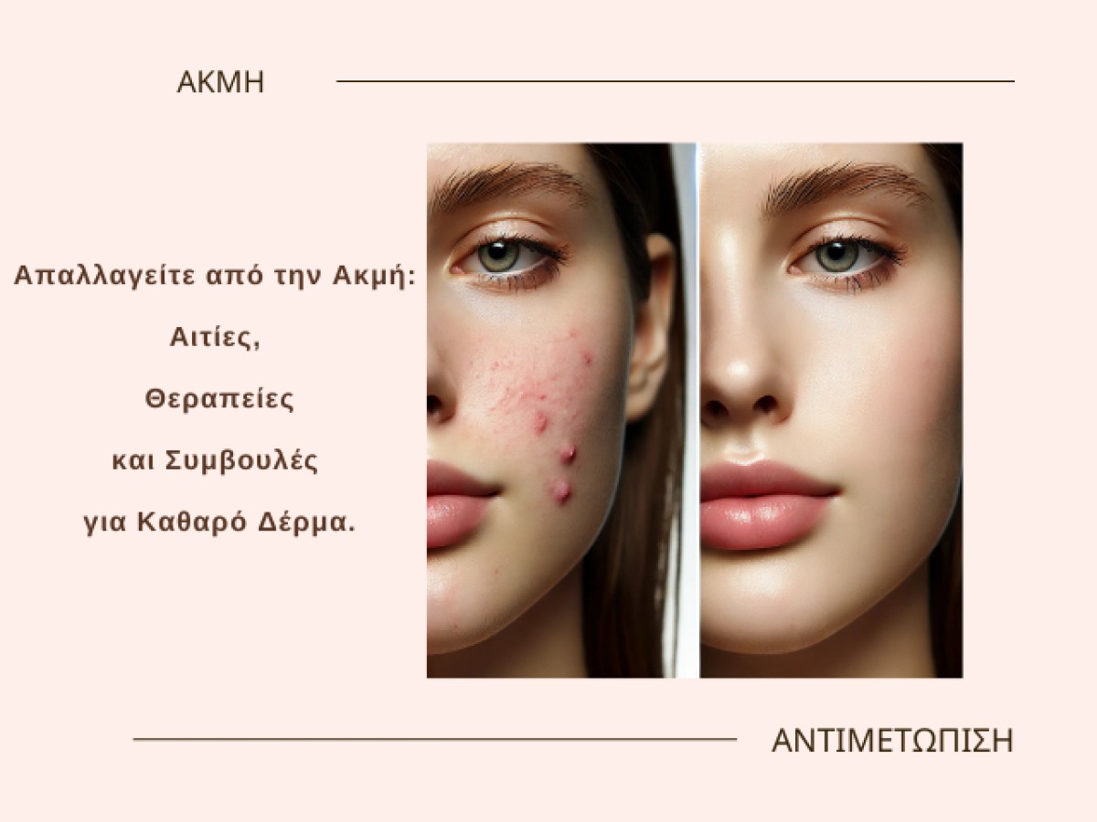 Απαλλαγείτε από την Ακμή: Αιτίες, Θεραπείες και Συμβουλές για Καθαρό Δέρμα.