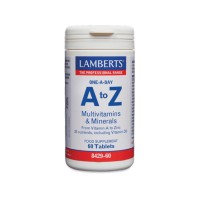 Lamberts A to Z Multivitamins - Πολυβιταμινούχο Συμπλήρωμα Διατροφής, 30 ταμπλέτες