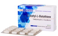 VioGenesis S-Acetyl-L-Glutathione Σταθεροποιημένη μορφή του αμινοξέος L-Γλουταθειόνη 60 caps