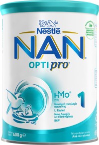 Nestle Nan Optipro 1 Γάλα Πρώτης Βρεφικής Ηλικίας 400gr