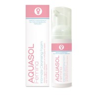 AQUASOL FEMINA Intimate Cleansing Foam Αφρός Καθαρισμού για την Ευαίσθητη Περιοχή, 40ml