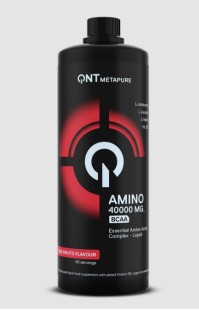 QNT Amino Acid Liquid Formula 4000 Red Fruits Συμπλήρωμα Διατροφής Αμινοξέων σε Υγρή Συμπυκνωμένη Φόρμουλα 1000ml