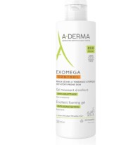 A-Derma Exomega Emollient Foaming Gel Υγρό Τζελ για Ατοπικό και Πολύ Ξηρό Δέρμα 500ml