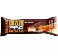 NatureTech Power Pro Deluxe Μπάρα 34% Πρωτεΐνη & Γεύση Aλατισμένη Καραμέλα 80gr