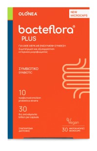 Olonea BacteFlora Plus 10/30  – Ενισχυμένο Προβιοτικό 30 Κάψουλες