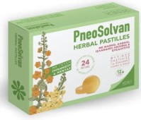 Rener Pneosolvan Herbal Pastilles Φυτικές Παστίλιες για Πονεμένο Λαιμό & Βήχα με Γεύση Γλυκάνισου & Μέντας, 24 τεμάχια