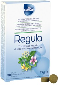 Cosval Regula Tabs 800mg Συμπλήρωμα Διατροφής για τη Δυσκοιλιότητα, 30 tabs