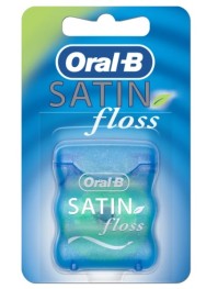 Oral B Satin Floss 25m Mint Μεσοδόντιο οδοντικό νήμα με γεύση μέντας 1τμχ