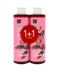 Bodyfarm Pure Jasmin Shower Gel, Αφρόλουτρο Γιασεμί 250ml 1+1 Δώρο