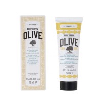 Korres Pure Greek Olive Κρεμώδες Scrub Απολέπισης Προσώπου, για Όλους τους Τύπους Δέρματος, 75ml