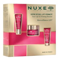Nuxe Merveillance Lift Promo με Merveillance Lift Yeux Ανορθωτική Κρέμα Ματιών, 15ml-Merveillance Lift Firming Powdery Cream Κρέμα Προσώπου για Σύσφιξη 50ml & Merveillance Lift Nuit Creme Συμπυκνωμένη Κρέμα Νύχτας, 15ml, 1σετ