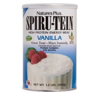 Natures Plus Spiru Tein High-Protein Energy Meal - Πρωτεϊνούχο Υποκατάστατο Γεύματος, Γεύση Βανίλια 544g