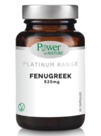 Power Health Platinum Range Fenugreek 520mg Τριγωνέλλα με Σκόνη & Εκχύλισμα Σπόρων 60caps