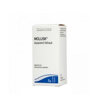 Pierre Fabre Molusk  κατάλληλο για την τοπική δερματική θεραπεία της μολυσματικής τερμίνθου. Δερματικό Διάλυμα 3g