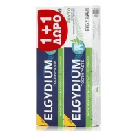 Elgydium [1+1] Toothpaste Phyto Homeopathic Compatible, 2x75ml