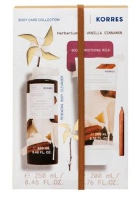 Korres Promo με Vanilla Cinnamon- Αφρόλουτρο 250ml & Γαλάκτωμα Σώματος 200ml