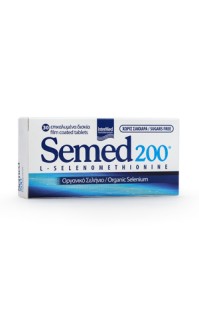 Intermed Semed 200mg Αντιοξειδωτικό Συμπλήρωμα Οργανικού Σεληνίου 30 Δισκία