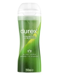 Durex Play Aloe Vera Massage 2 σε 1 για Μασάζ ή Χρήση ως Λιπαντικό με Αναζωογονητική Αλόη 200ml