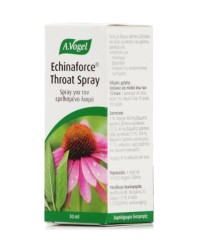 A. Vogel Echinaforce Sore Throat Spray Στοματικό & Φαρυγγικό Spray για Ανακούφιση Πονόλαιμου & Ενίσχυση Ανοσοποιητικού - Ιδανικό σε Περιόδους Έξαρσης των Ιώσεων & της Γρίπης, 30ml