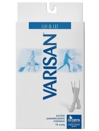 Varisan Lui & Lei Chiaro Κάλτσες Διαβαθμισμένης Συμπίεσης Κάτω Γόνατος 14 mmHg 129 No 2 (39-41)