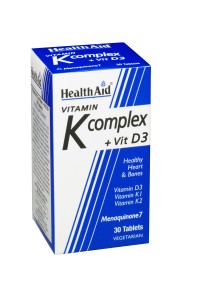 Health Aid K complex + Vit D3 30tabs