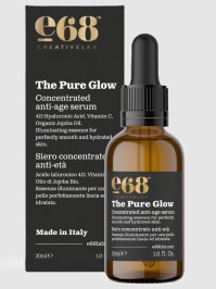 e68 The Pure Glow Concentrated Anti-Aging Serum - Αντιγηραντικός Ορός Προσώπου Λάμψη & Σύσφιξη 30ml