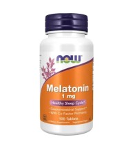 Now Melatonin 1mg 100 tabs, Συμπλήρωμα Διατροφής Μελατονίνης 100 ταμπλέτες