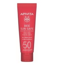 Apivita Bee Sun Safe Hydra Fresh Face SPF50 Ενυδατική Αντηλιακή Κρέμα Gel Προσώπου Ελαφριάς Υφής 50ml