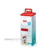 NUK Perfect Match Μπιμπερό Minnie με Θηλή Σιλικόνης & Temperature Control 3m+ 260ml