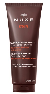 Nuxe Men Shower Gel Αφρόλουτρο 3 σε 1 για Πρόσωπο, Σώμα και Μαλλιά 200ml