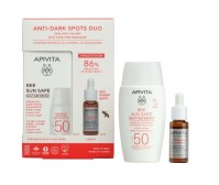 APIVITA αντηλιακο σετ για Πανάδες & Αντιγήρανση SPF50 με Δώρο Serum