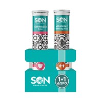 SON ECHINACEA FRIZZ + SON VITAMIN C 1000MG VIVID