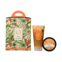 Fresh Line Promo Spring Mango Σετ Περιποίησης Σώματος Shower Scrub 150ml & Body Butter 150ml