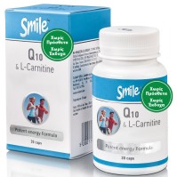 AM HEALTH SMILE Coenzyme Q10 & L-Carnitine 30caps