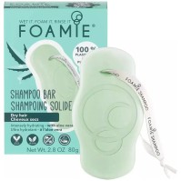 Foamie Aloe You Vera Much Intensely Hydrating Shampoo Bar for Dry Hair Μπάρα Καθαρισμού με Aloe Vera & Αμυγδαλέλαιο για Ενυδάτωση & Φυσική Λάμψη σε Ξηρά Μαλλιά 80g