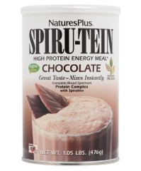 Natures Plus Spiru-tein 1.05lb Chocolate Υποκατάστατο Γεύματος Χαμηλών Θερμίδων με Γεύση Σοκολάτα 476gr