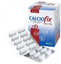 Intermed Calciofix 600mg Tablets Συμπλήρωμα Διατροφής Ασβεστίου & Βιταμίνης D3, 90 tabs