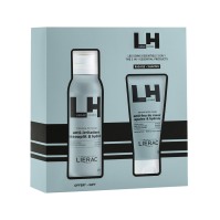 Lierac Homme Promo The 3in1 Essential Products με Βάλσαμο για Μετά το Ξύρισμα, 75ml & Δώρο Αφρός Ξυρίσματος κατά των Ερεθισμών, 150ml, 1σετ