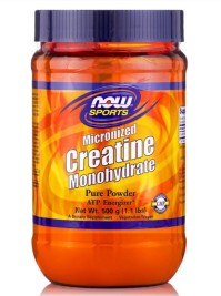 Now Foods Creatine Monohydrate Powder, Micronized Μονοϋδρική Κρεατίνη 1,1lbs 500gr