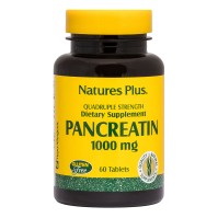 Natures Plus Pancreatin 1000 mg 60 tabs