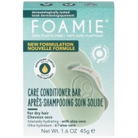Foamie Aloe You Vera Much Care Conditioner Bar Μαλακτική Μπάρα Μαλλιών με Αλόη για Ξηρά Μαλλιά 45g