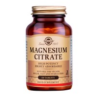 Solgar Magnesium Citrate Μαγνήσιο για την Ενίσχυση της Λειτουργίας του Μυϊκού & Νευρικού Συστήματος 60 Ταμπλέτες