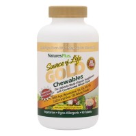Natures Plus Source Of Life Gold - Συμπλήρωμα Διατροφής Πολυβιταμινών, 90 μασώμενες ταμπλέτες