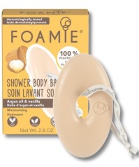 Foamie Shower Body Bar Kiss me Argan Αφρόλουτρο σε Μορφή Μπάρας για Ενυδάτωση 80gr
