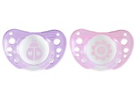 CHICCO ΠΙΠΙΛΑ PHYSIO AIR ΣΙΛΙΚΟΝΗ ΡΟΖ 0-6m 2τμχ