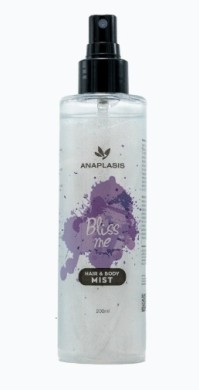 Anaplasis Hair & Body Mist Bliss Me Φρεσκάδα & Αίσθηση Ενυδάτωσης 200ml