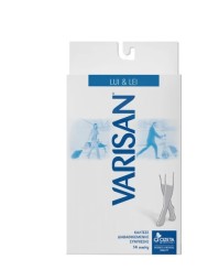 Varisan Lui & Lei Nero Κάλτσες Διαβαθμισμένης Συμπίεσης Κάτω Γόνατος 14 mmHg 862 No 1 (37-39cm)