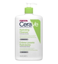 CeraVe Κρέμα Καθαρισμού - Hydrating Cleanser Κρέμα Καθαρισμού για Κανονικό εώς Ξηρό Δέρμα, 1lt/1000ml