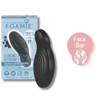Foamie To Coal To Be True Cleansing Face Bar for Normal to Conbination Skin With Activated Charcoal Μπάρα Καθαρισμού Προσώπου με Ενεργό Άνθρακα & Έλαιο Τεϊόδεντρου για Κανονικές, Λιπαρές Επιδερμίδες  60gr