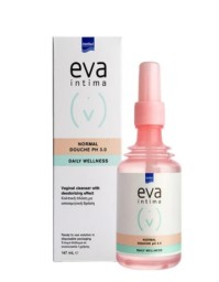 Intermed Eva Intima Νormal Douche pH3.0 Καθαρισμός του κόλπου και απαλλαγή από δυσάρεστες οσμές 147ml